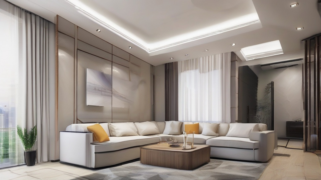 工业风客厅装修指南：墙面与照明的艺术化融合