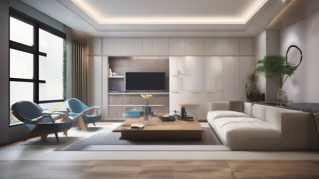 阳台装修新玩法：新中式雅韵与工业风粗犷的墙面碰撞