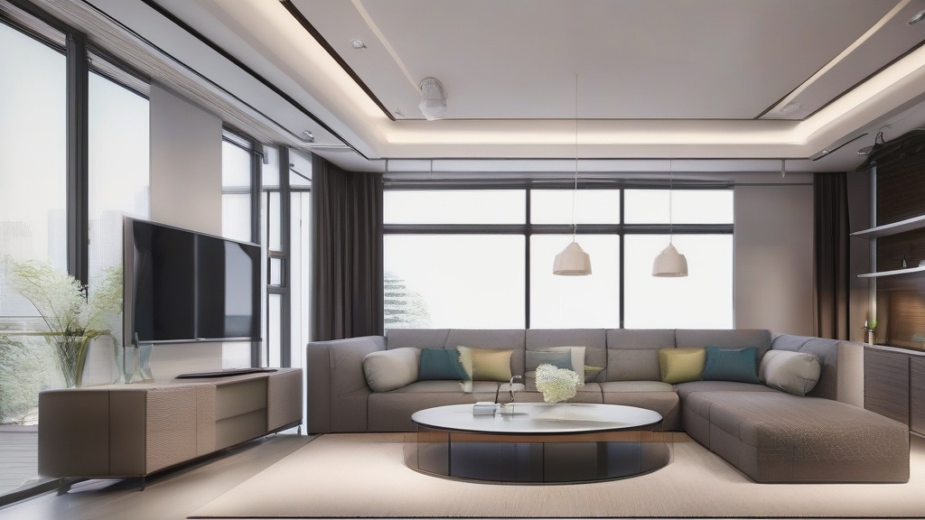 现代简约客厅装修全攻略：收纳+软装打造高级感空间