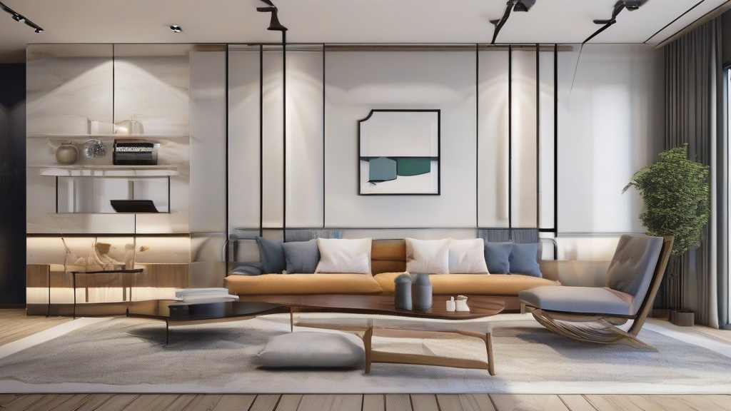 大户型客厅现代简约风瓷砖选择指南：质感与功能兼得