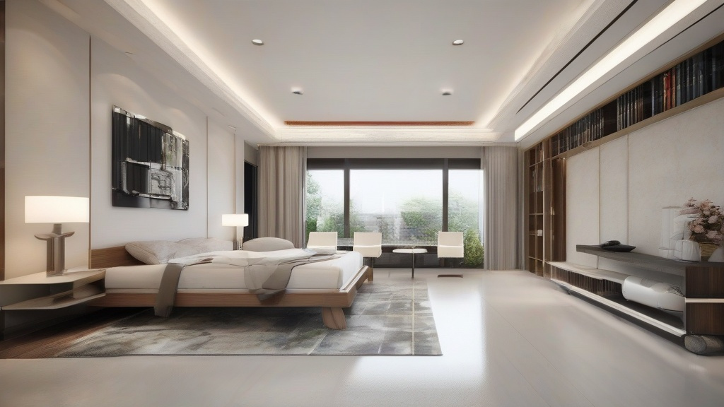 大户型卧室装修全攻略：环保墙面+科学照明打造健康睡眠空间