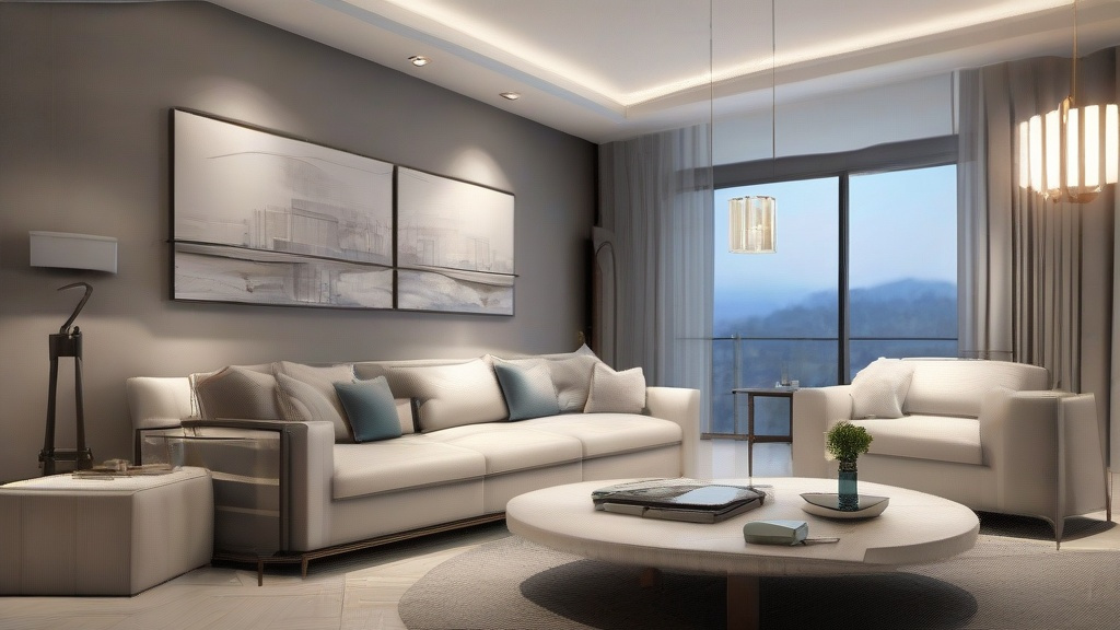 小户型客厅轻奢风环保装修指南：空间与品质的完美平衡