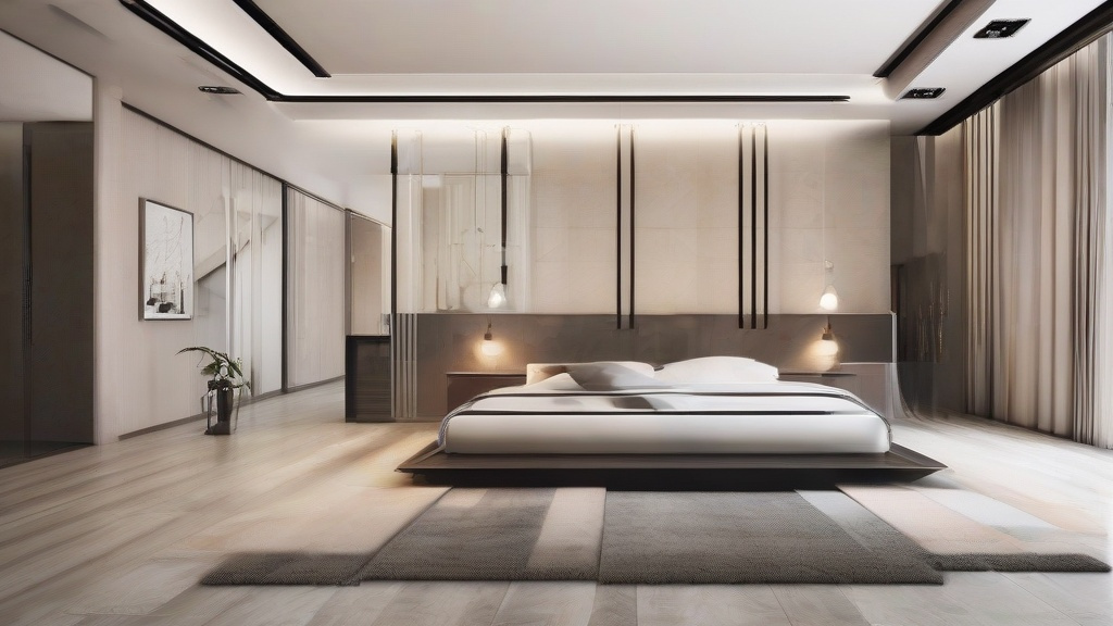 大户型卧室吊顶设计指南：空间美学与实用功能的完美平衡