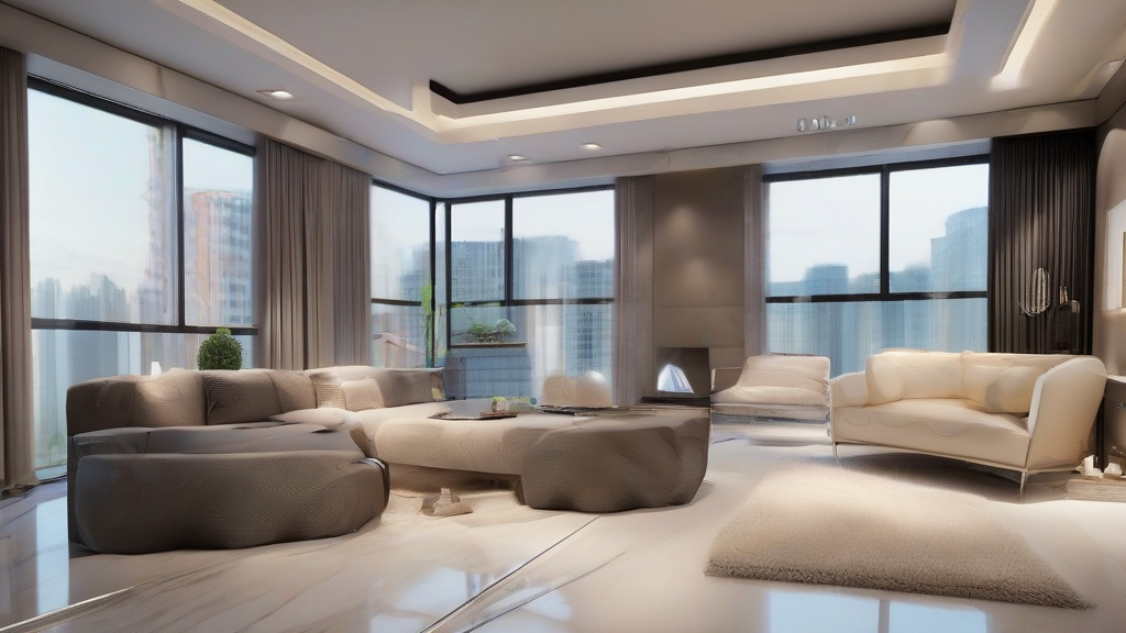 工业风客厅装修指南：吊顶设计如何打造硬核空间美学